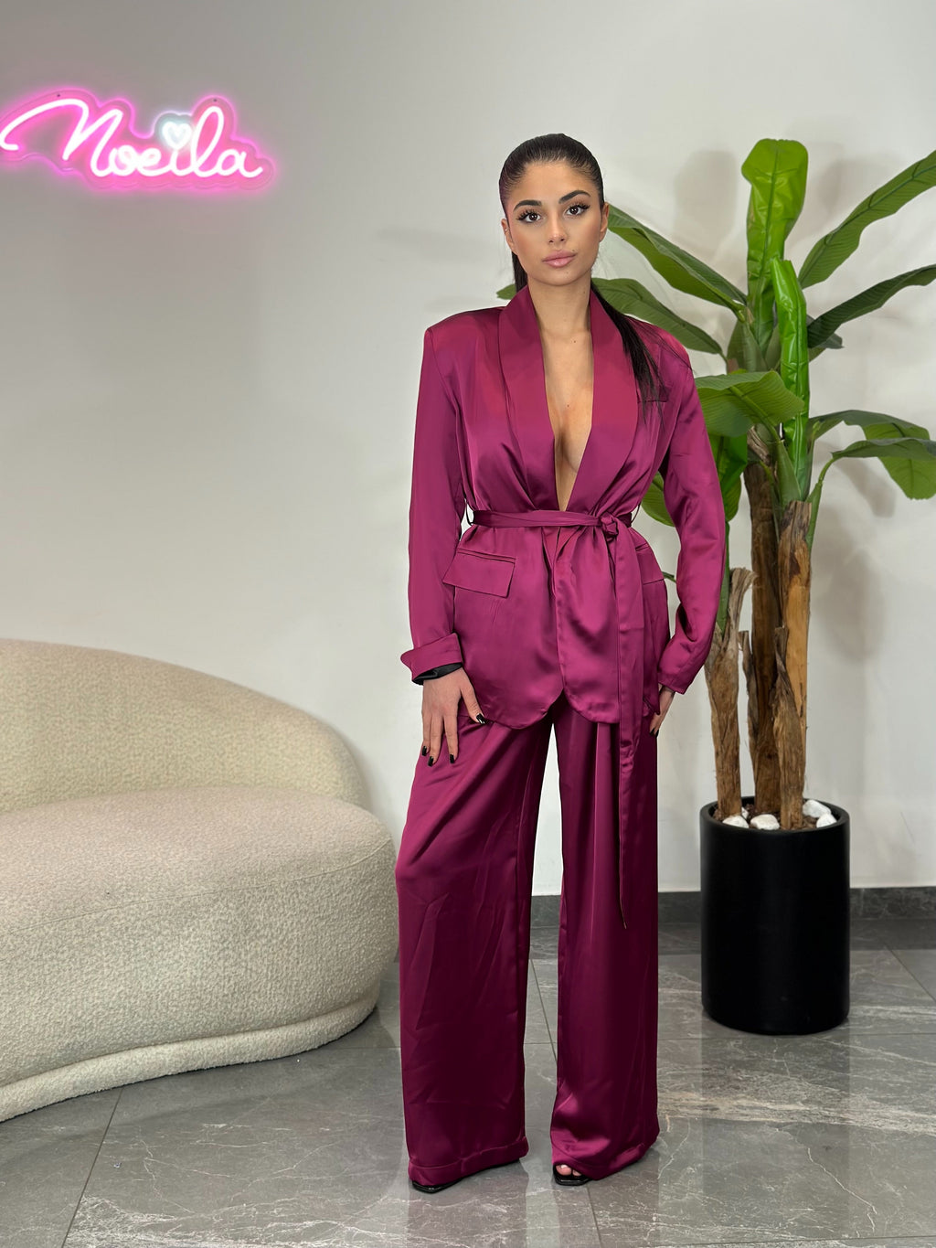 Tailleur Satin