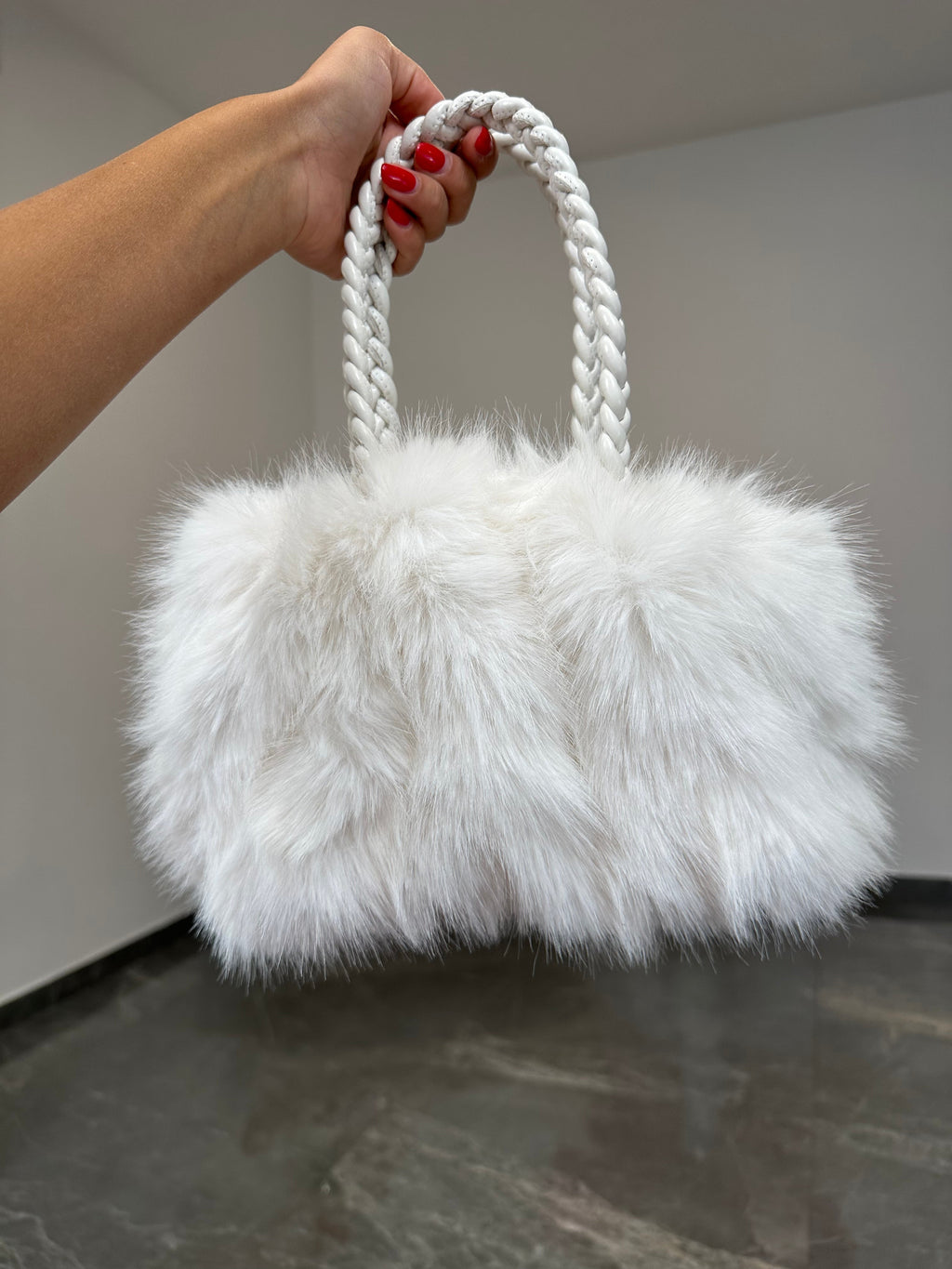 Borsa Eco-Fur (vari colori)