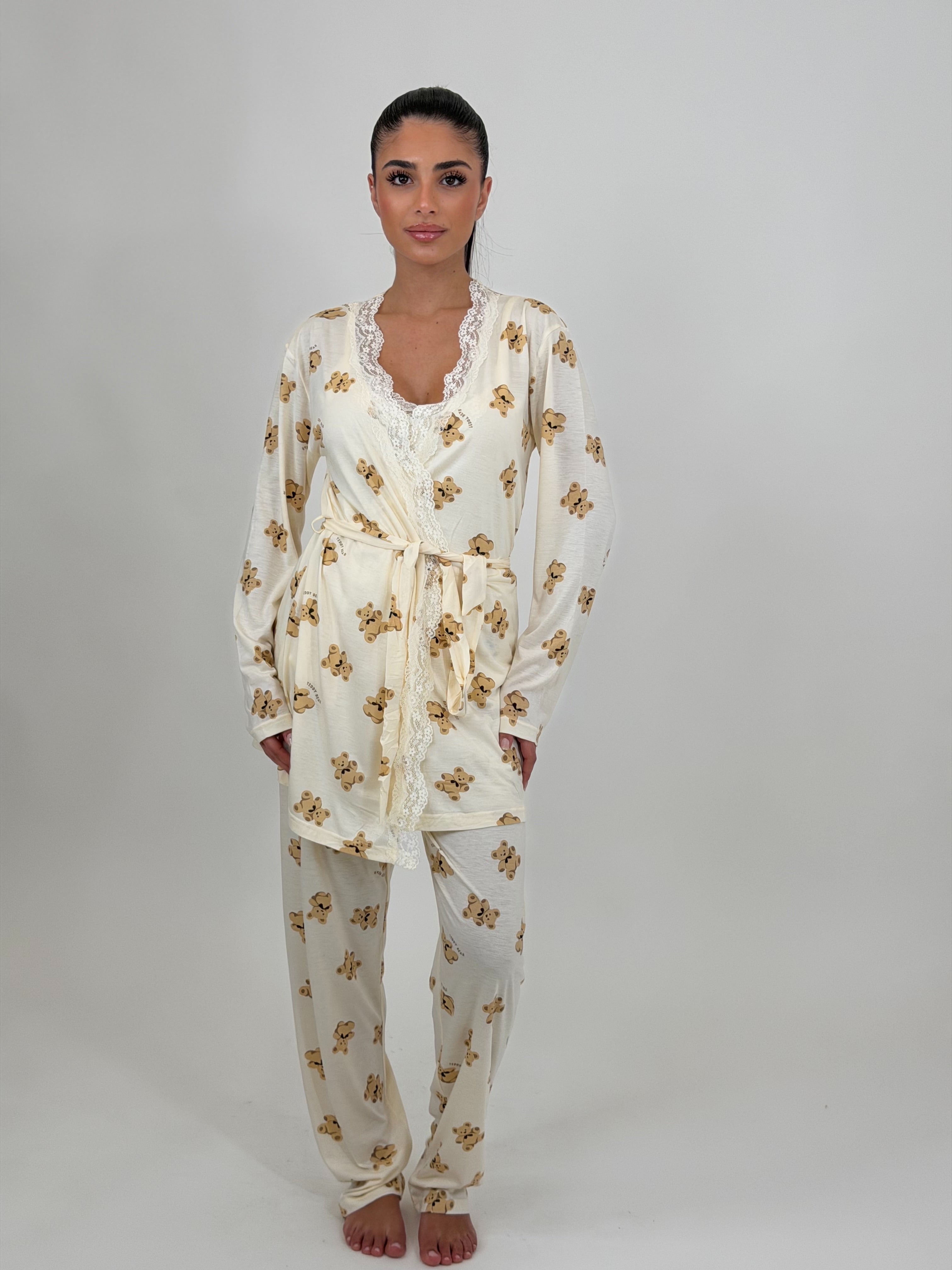 Pigiama Teddy 3 pezzi