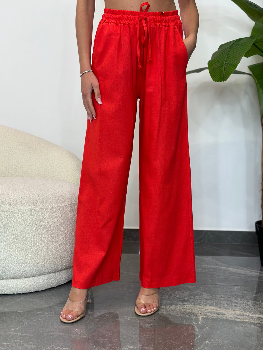 Pantalaccio in lino