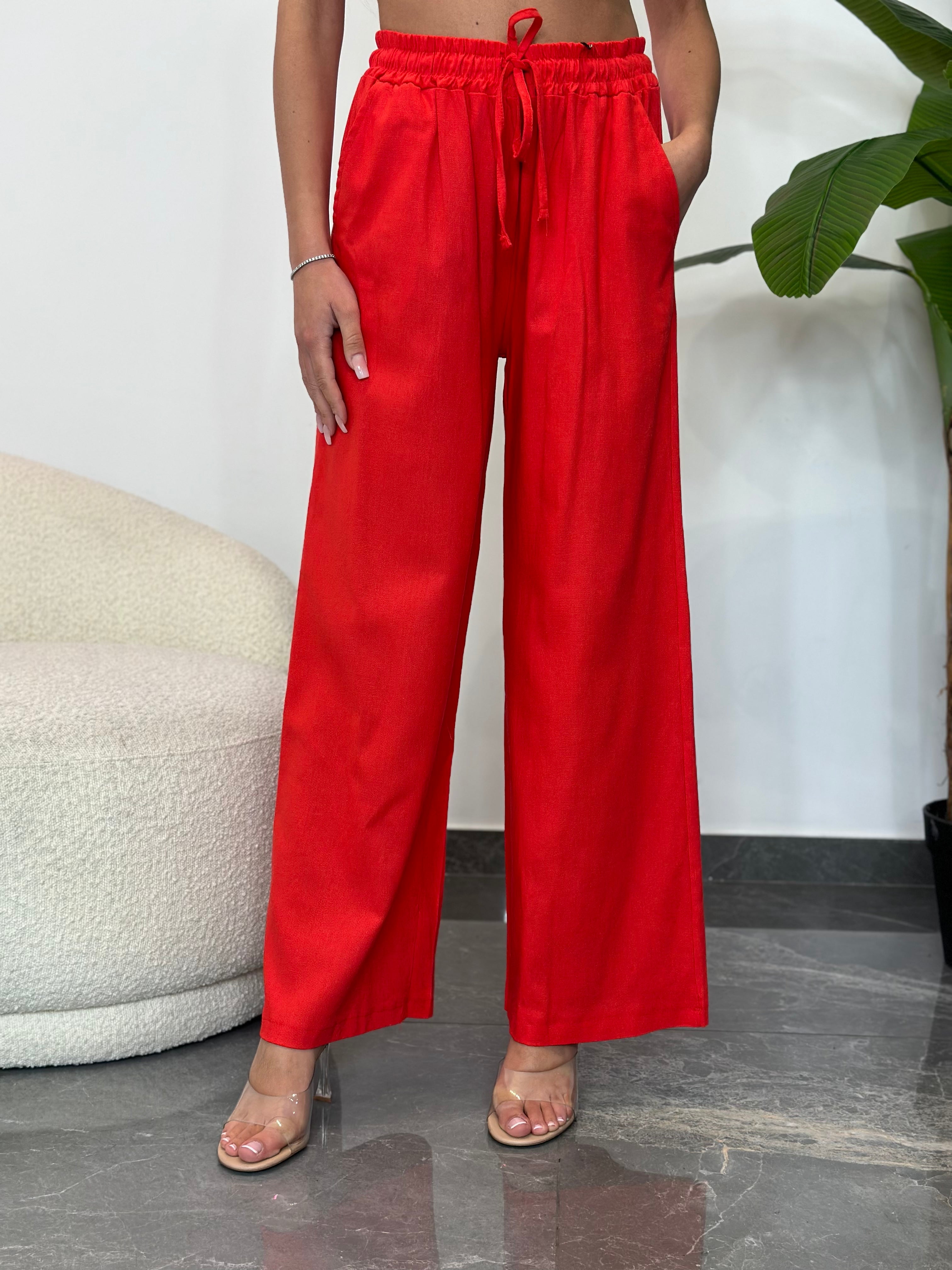 Pantalaccio in lino