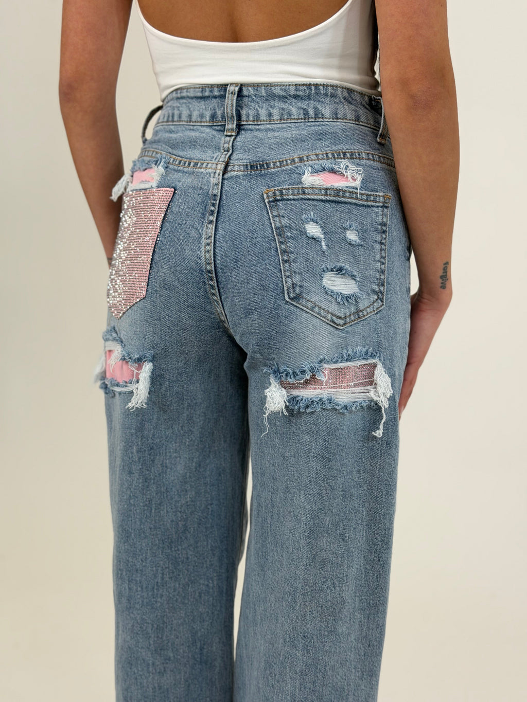 Jeans Sky Pink