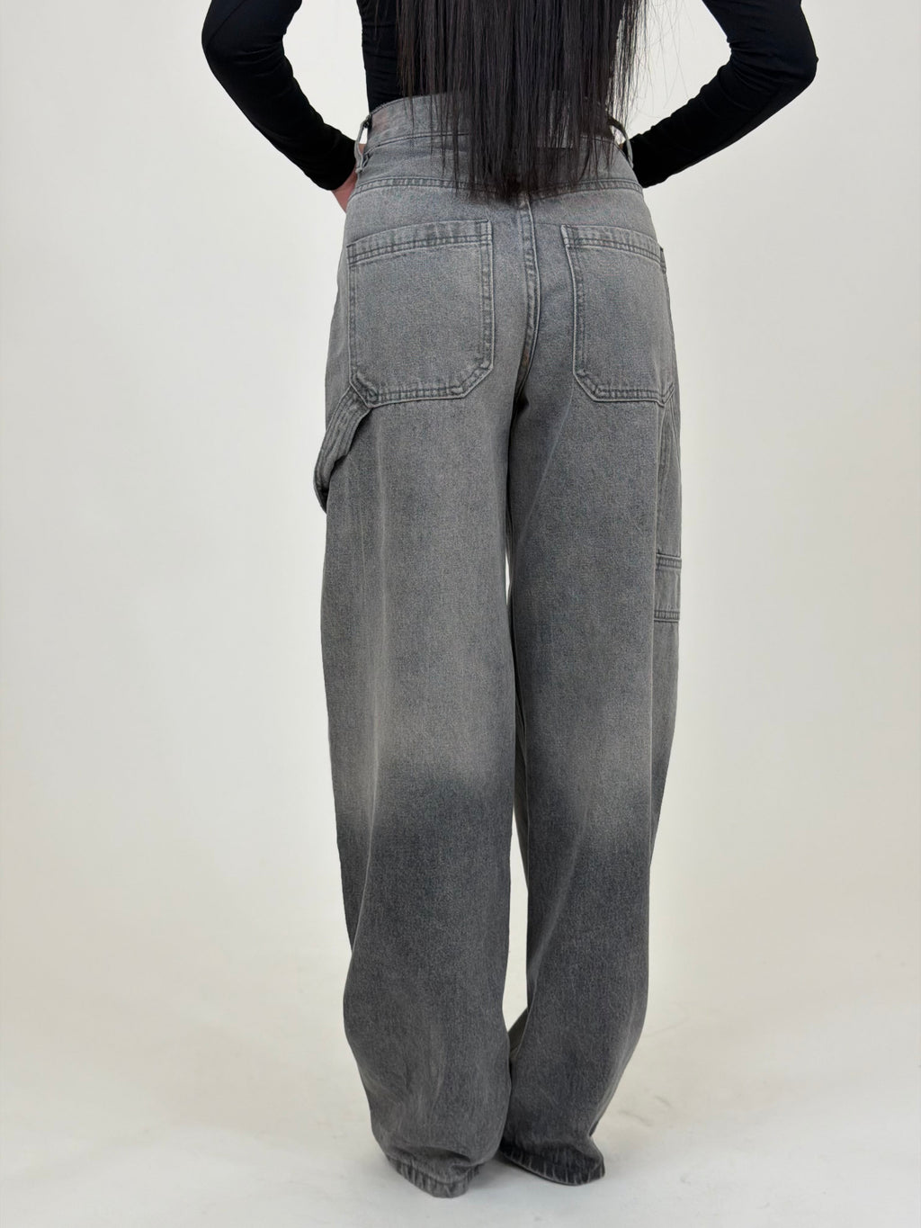 Jeans Ballon Grey
