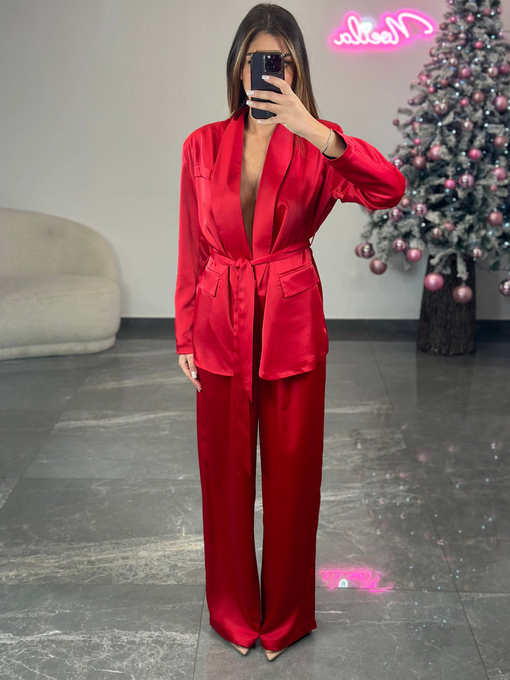 Tailleur Satin