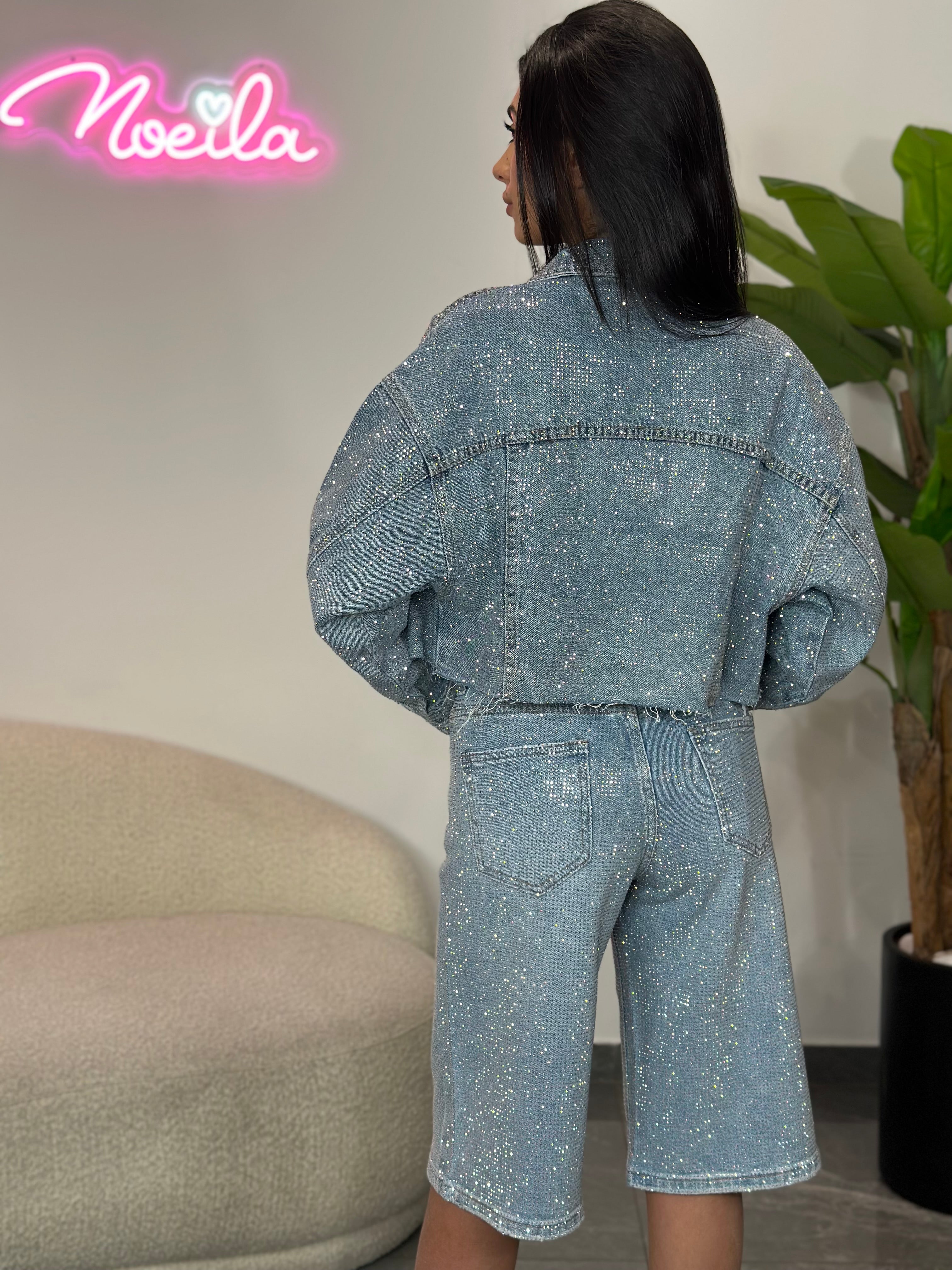 Giacca Crop Ultrashine