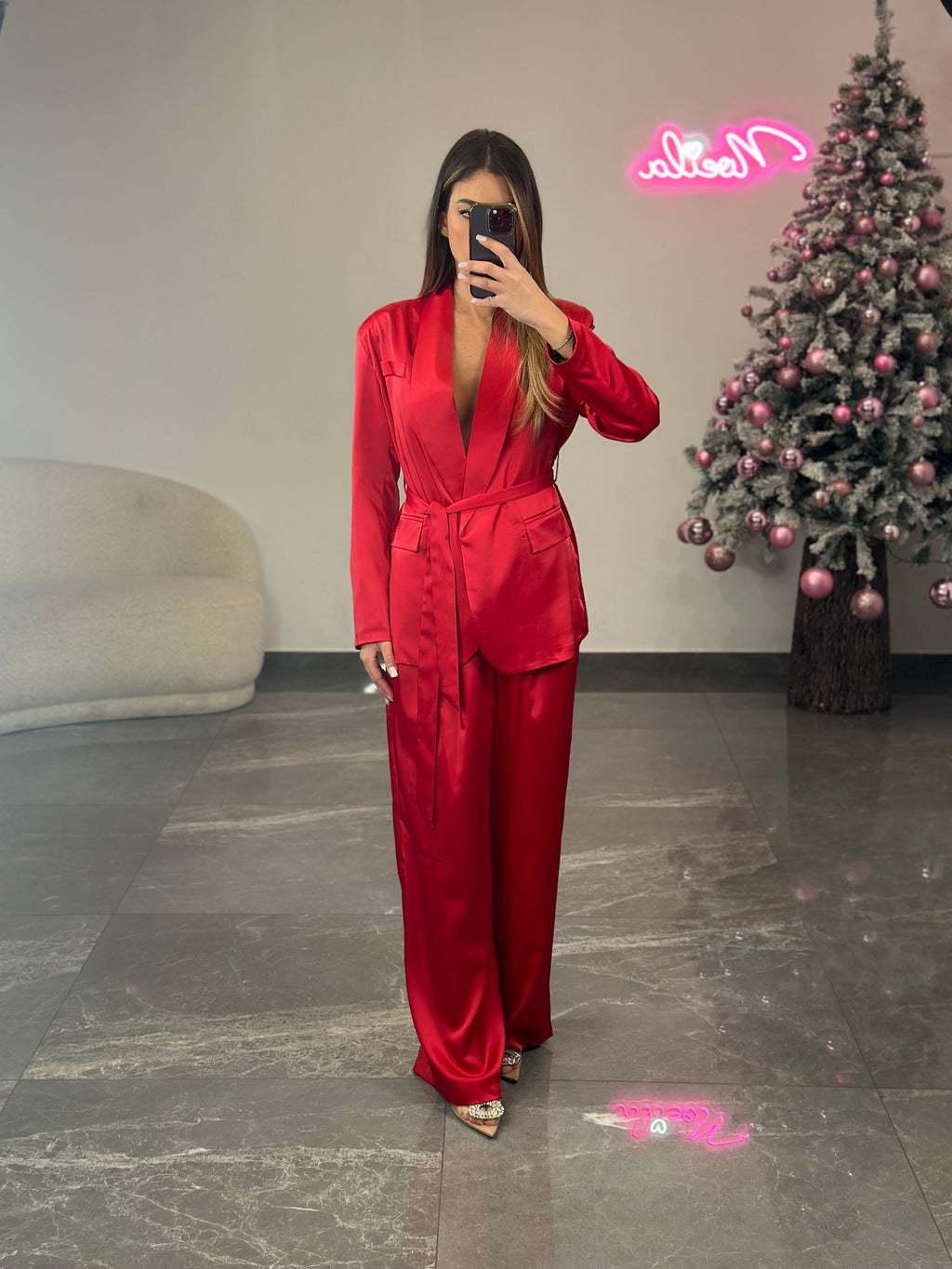 Tailleur Satin