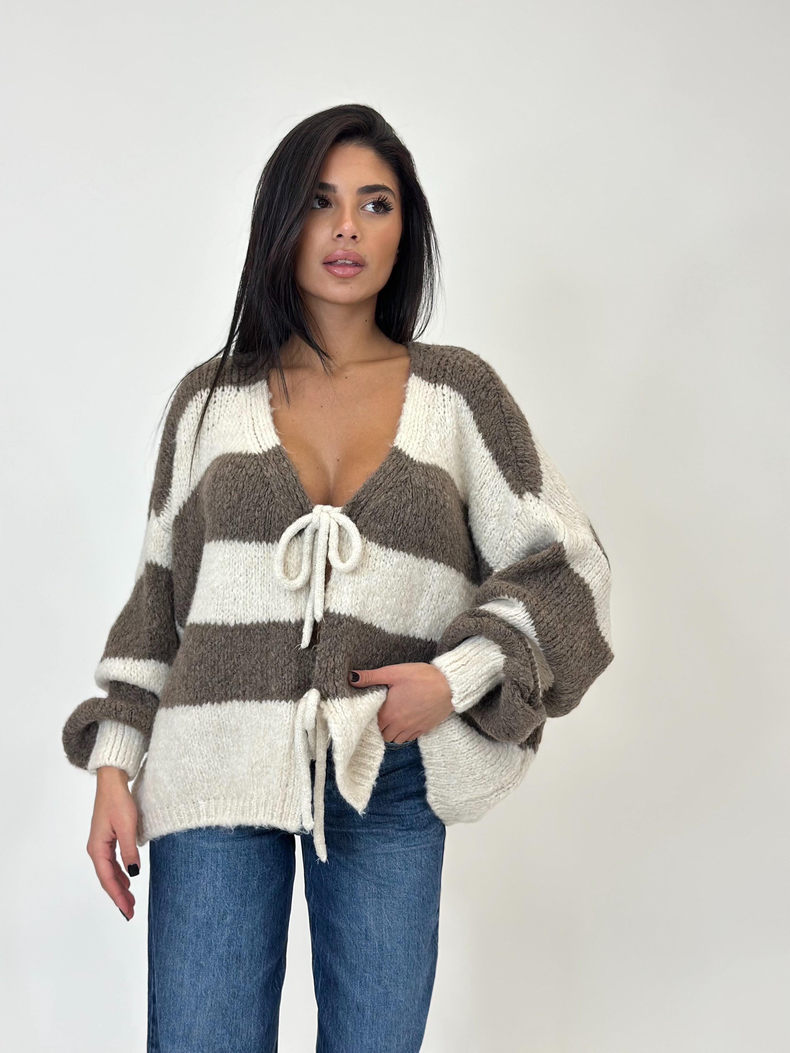 Cardigan Fiocco