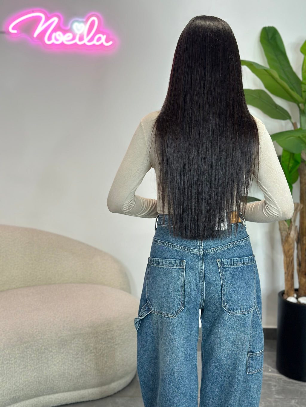 Jeans Ballon Blu
