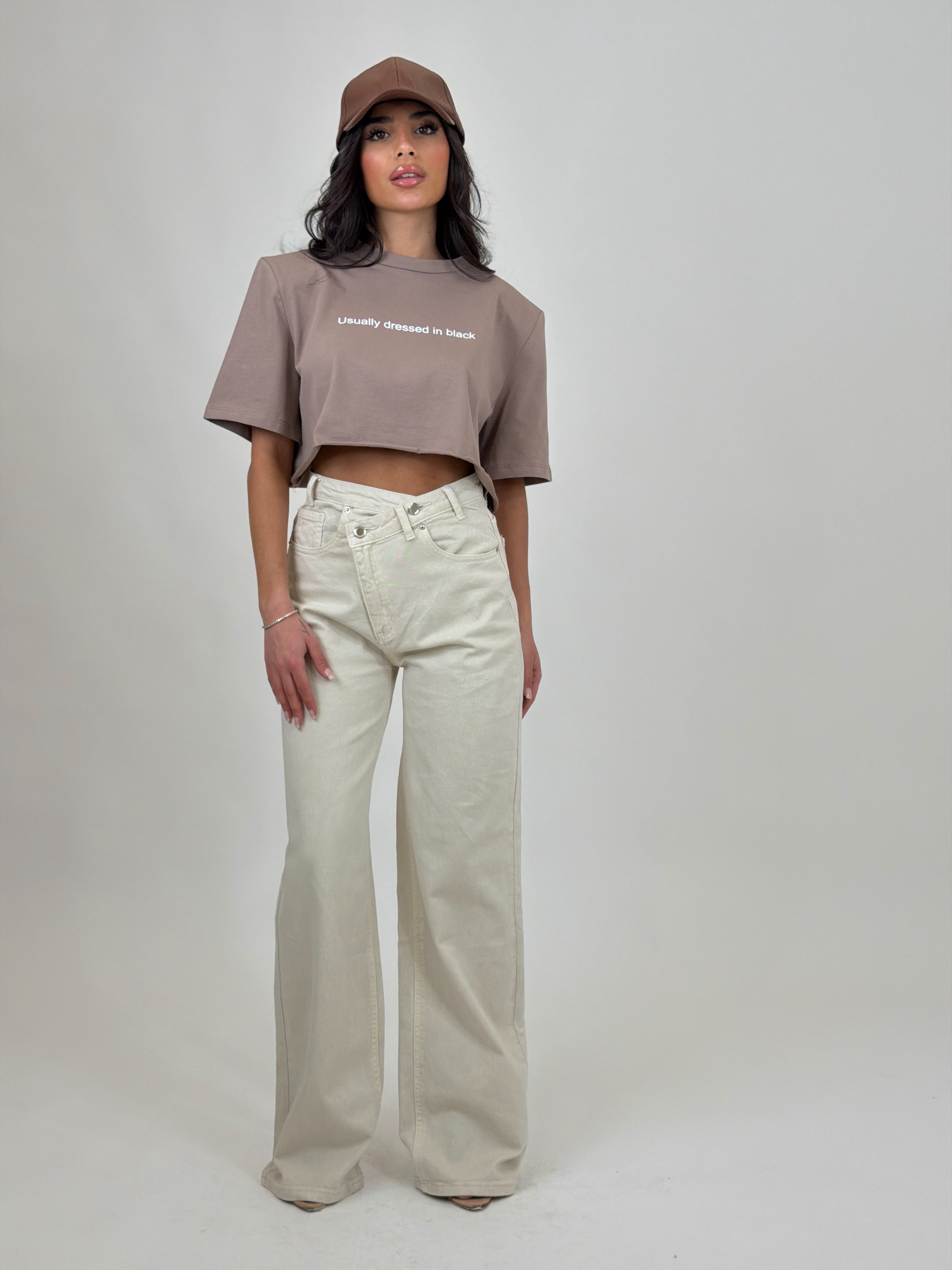 Maglia "Usually dress black"