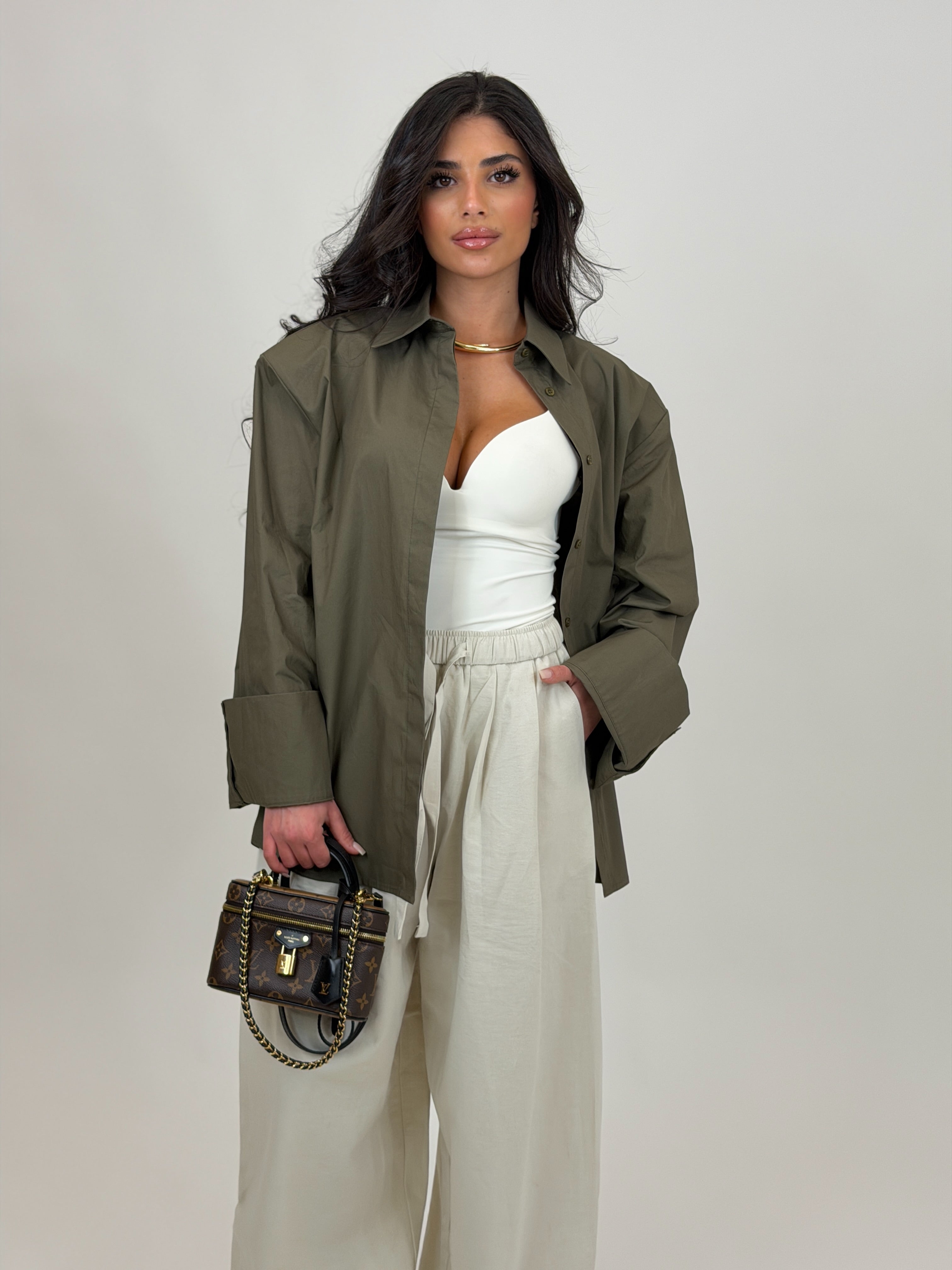 Camicia Oversize Cotton