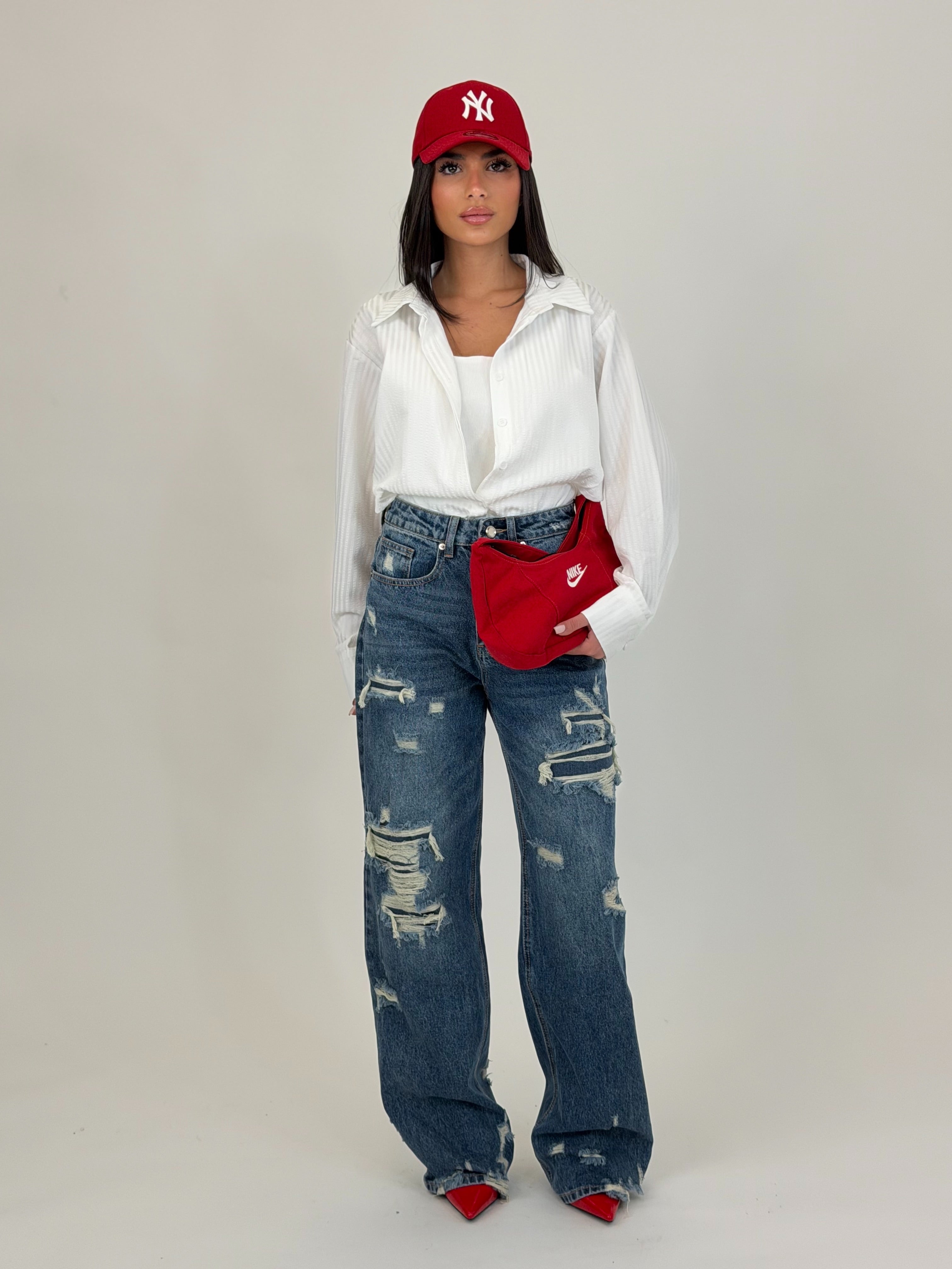 Jeans Scratched