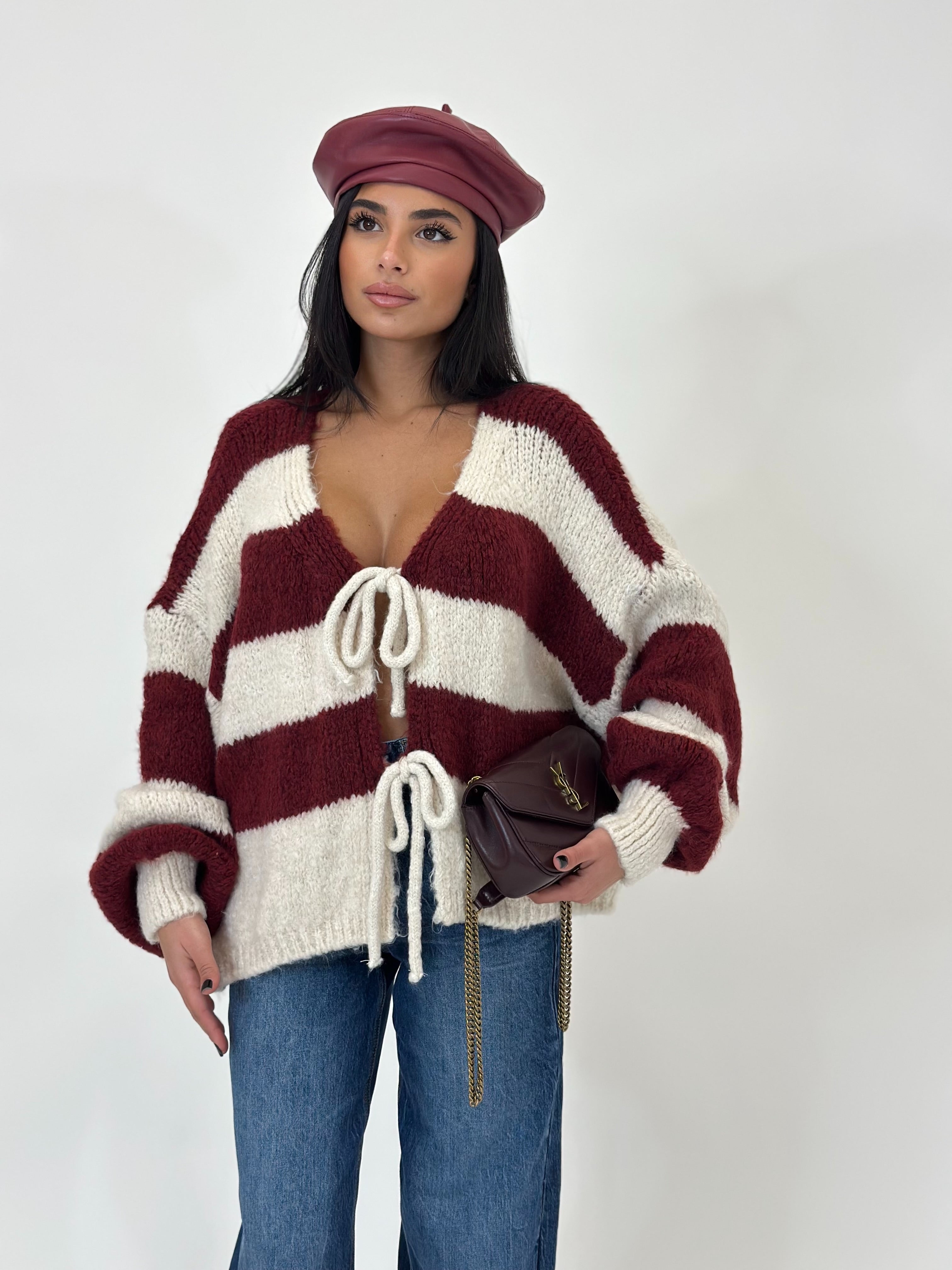 Cardigan Fiocco