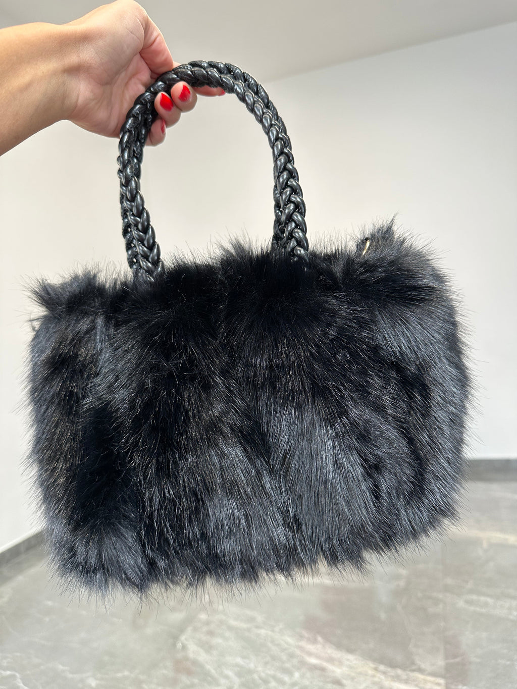 Borsa Eco-Fur (vari colori)