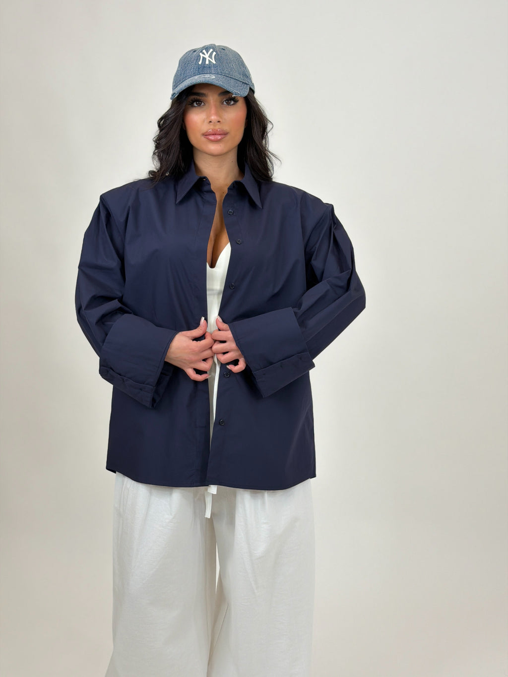 Camicia Oversize Cotton