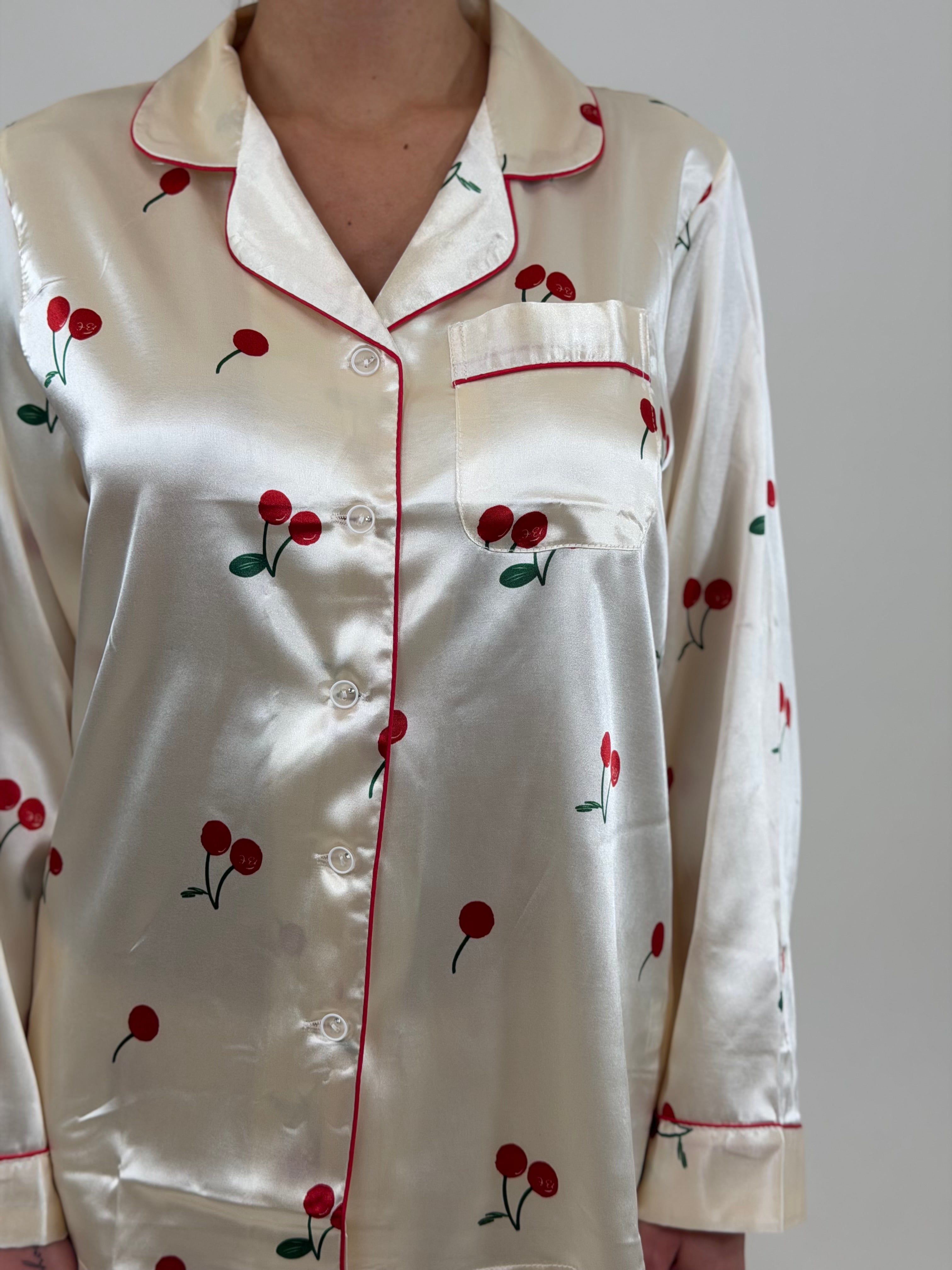 Pigiama Cherry Satin