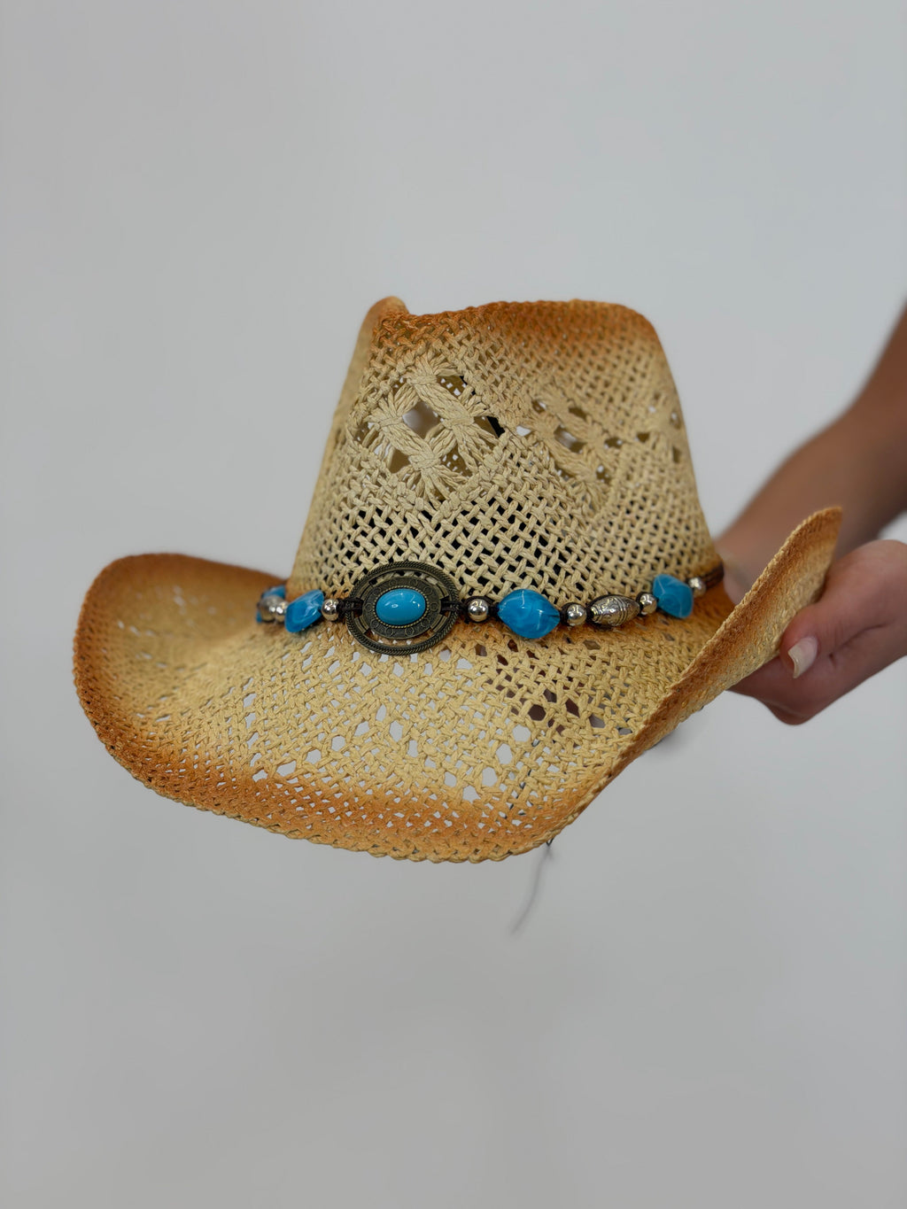 Cappello Cowboy Turchese