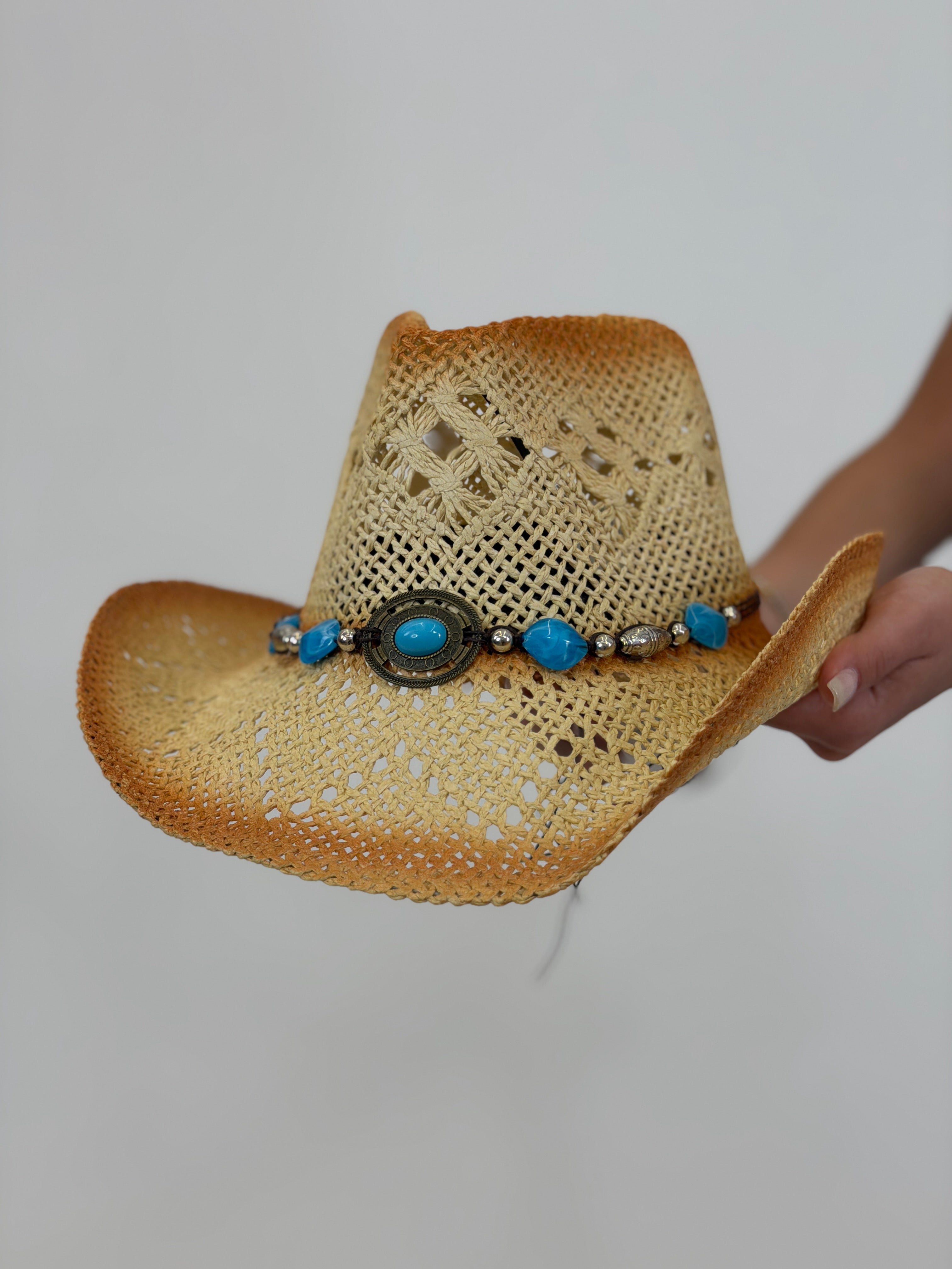 Cappello Cowboy Turchese