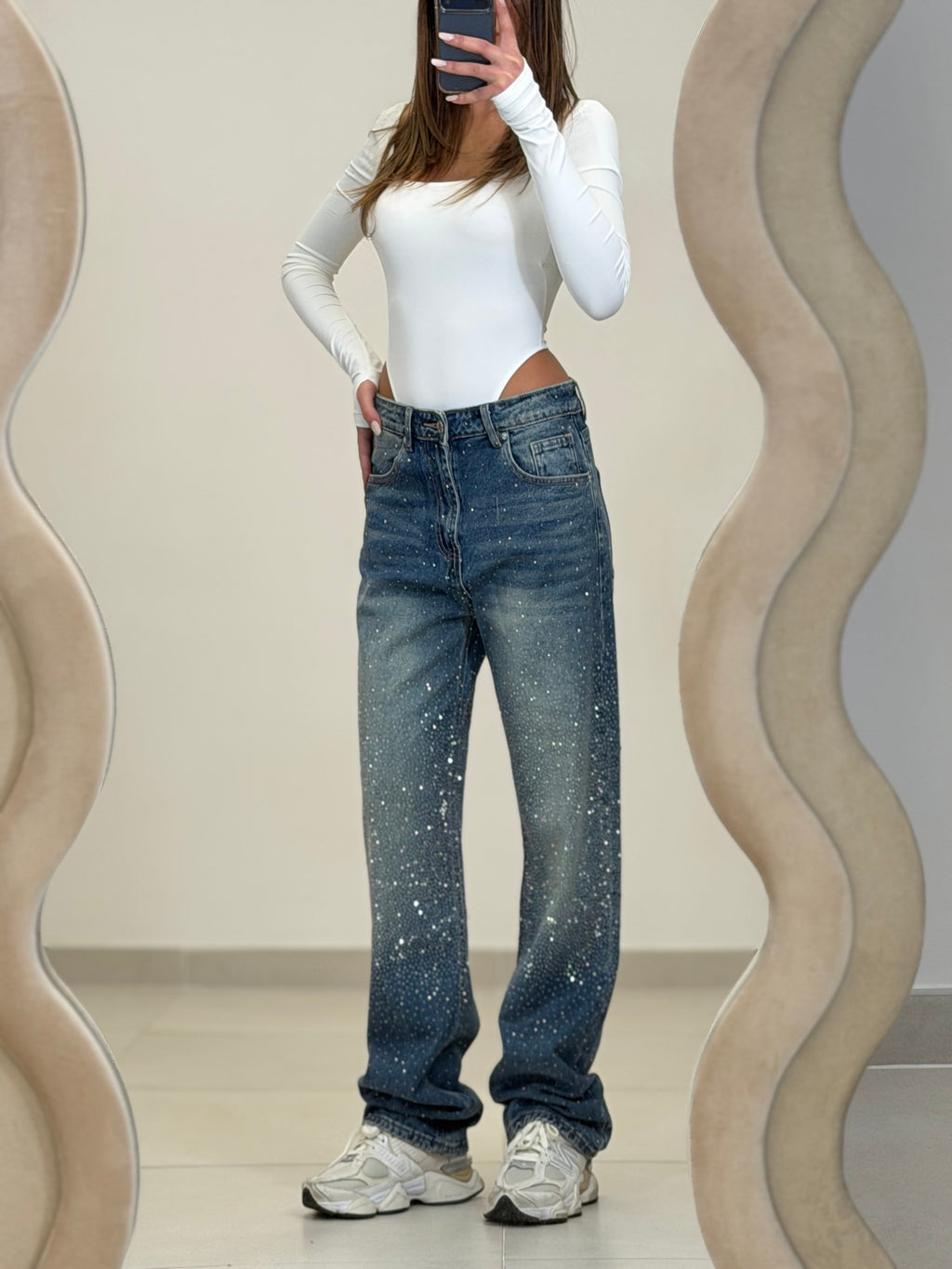 Jeans SCINTILLIO BLU TAGLIA M