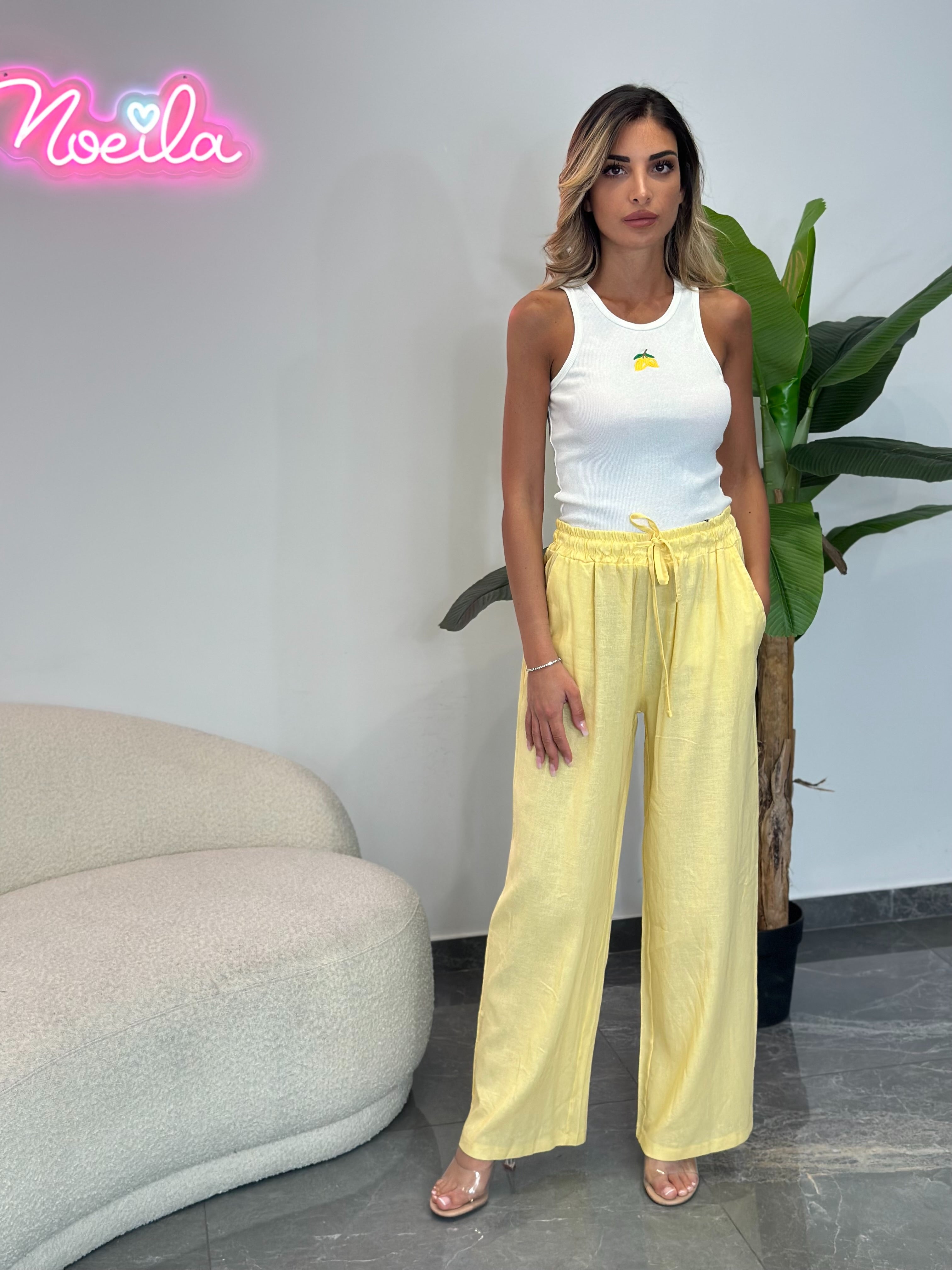 Pantalaccio in lino