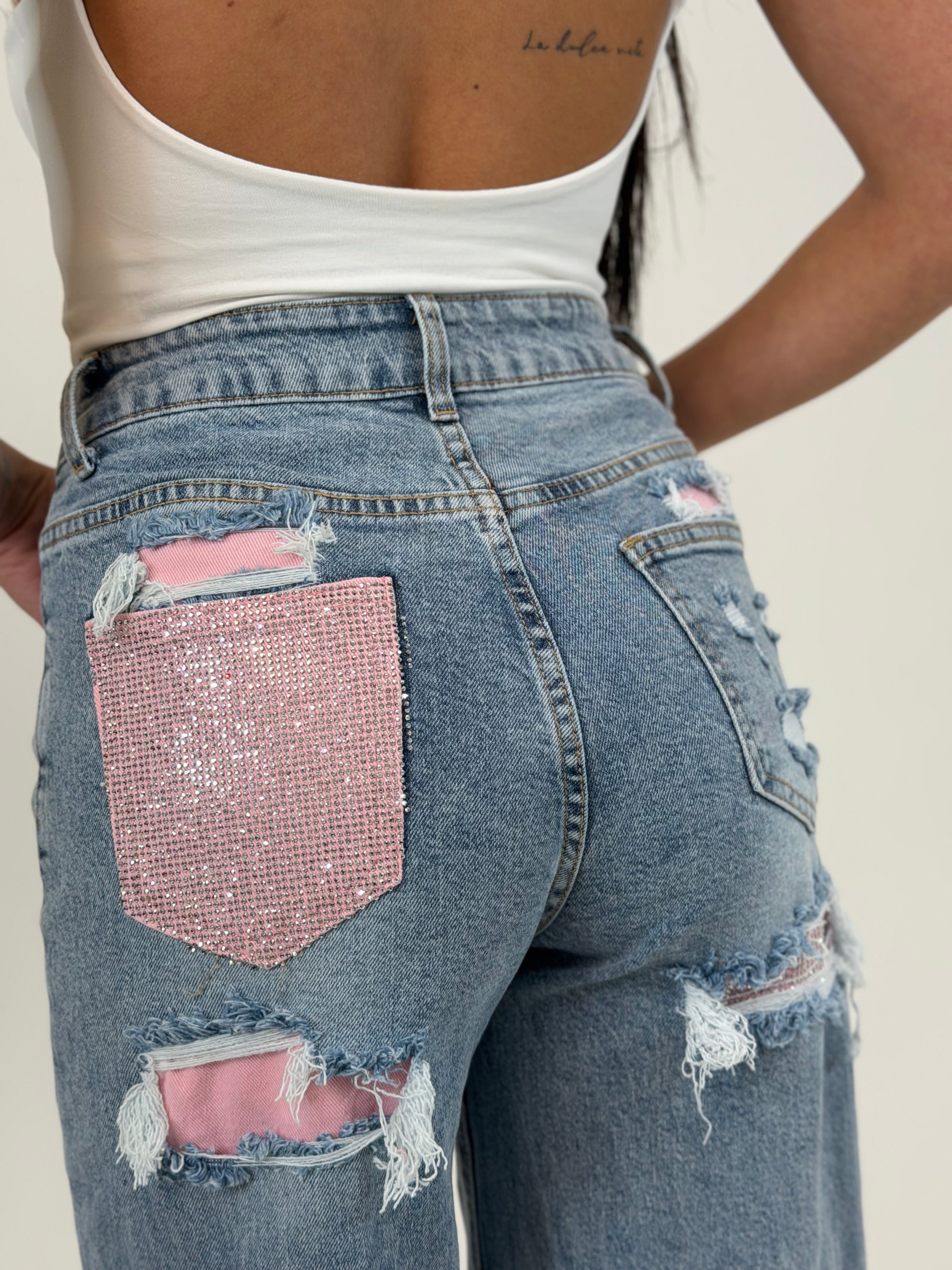 Jeans Sky Pink
