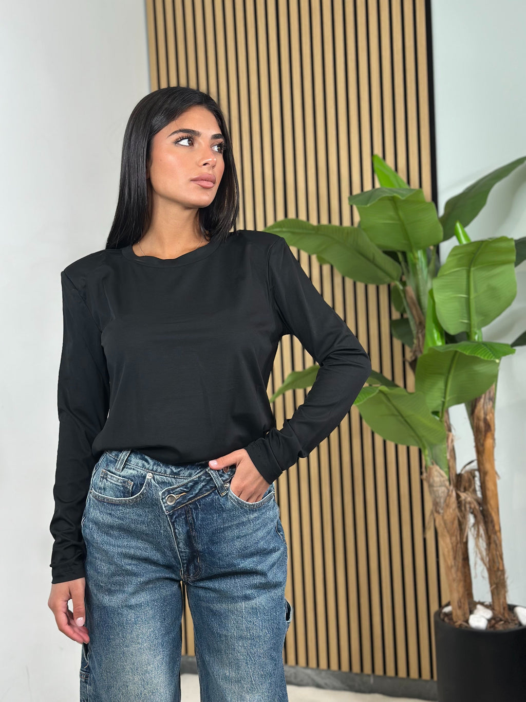 Maglia Spallina imbottita