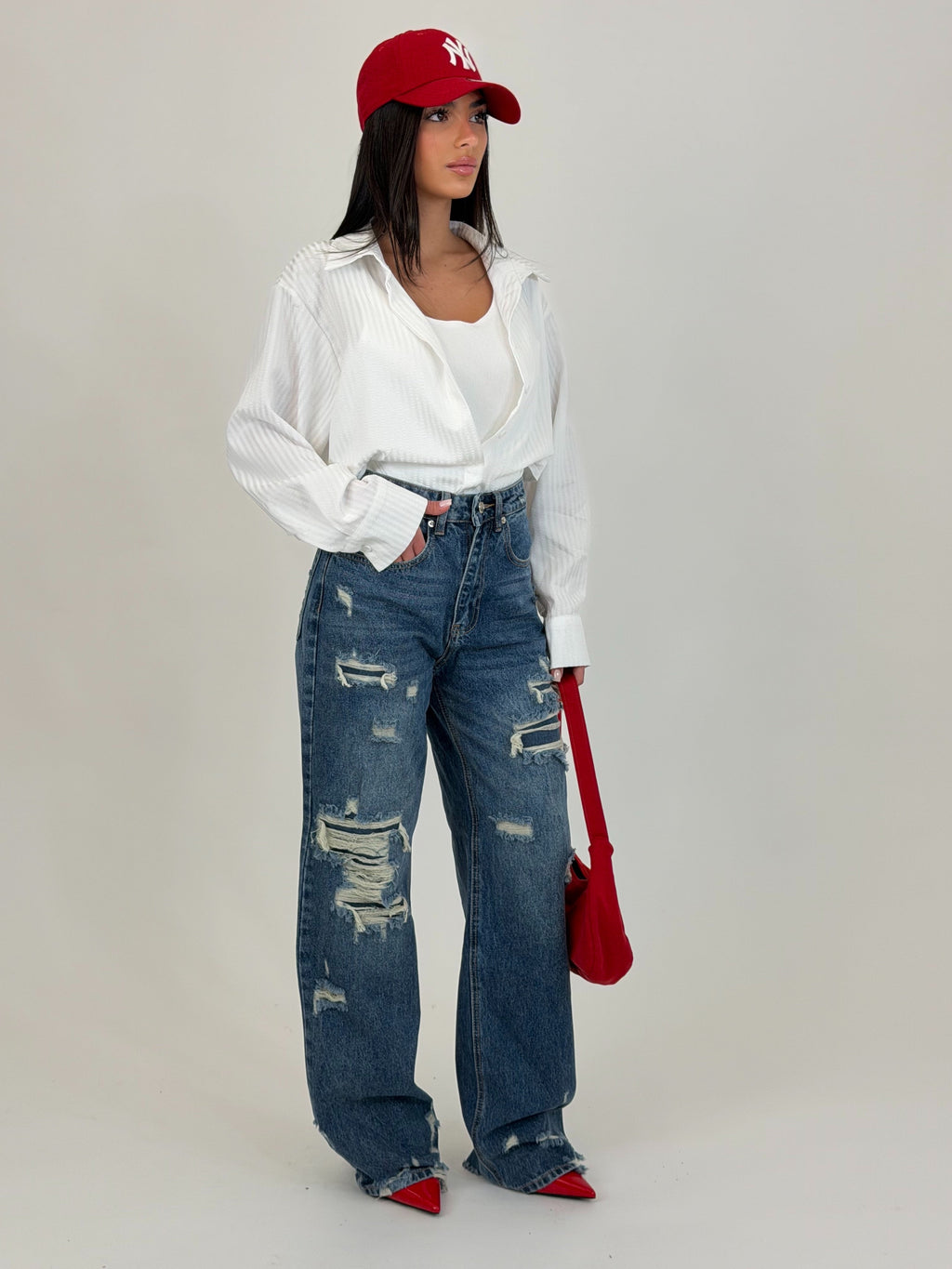 Jeans Scratched